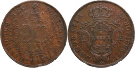 Portugal Azores 20 Reis 1866