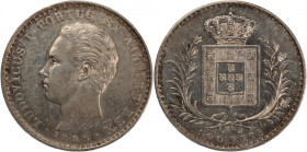 Portugal 500 Reis 1889 Silver