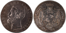 Romania 5 Lei 1883 B Silver