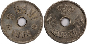 Romania 5 Bani 1906 J