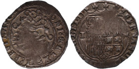 Spain Toledo 1 Real 1474-1504 TM Silver
