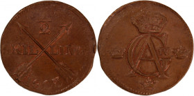 Sweden 1/2 Skilling 1803