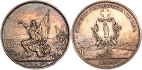 Switzerland Shooting Festival 5 Francs 1874 Silver