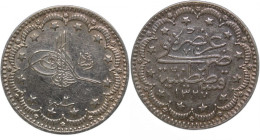 Turkey Ottoman Empire 5 Kurus 1909 (AH1327/2) Silver