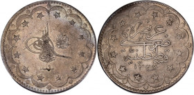 Turkey Ottoman Empire 20 Kurus 1917 (AH1327/9) Silver