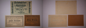 Austria Bozen Lot of 3 Notgelds 1918-1921