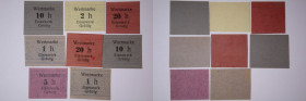 Austria Salzburg Lot of 8 Notgelds 1918-1921