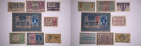 Austria Lot of 8 Notes