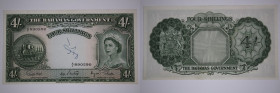 Bahamas 4 Shillings 1953