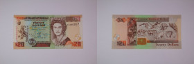 Belize 20 Dollars 1997