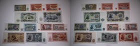 Bulgaria Lot of 12 Notes 1951-1974