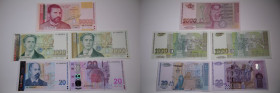Bulgaria Lot of 5 Notes 1997-2005