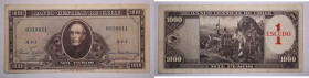 Chile 1 Escudo (1000 Pesos) 1960-61