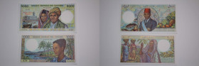 Comoros Lot of 2 Notes 1976-1994