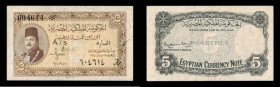 Egypt 5 Piastres 1940