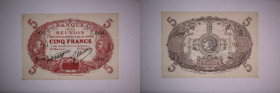 Reunion 5 Francs 1912-1944