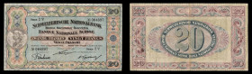 Switzerland 20 Franken 1916