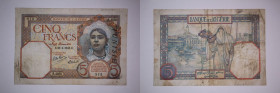 Tunisia 5 Francs 1941