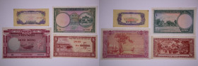 Vietnam South Lot of 4 Notes 1955-1963
