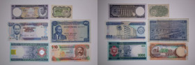 Middle East and Africa Mixed Lots Lot of 6 Notes 1942-2006