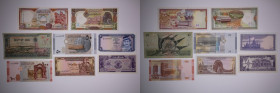 Middle East and Africa Mixed Lots Lot of 8 Notes 1955-1988