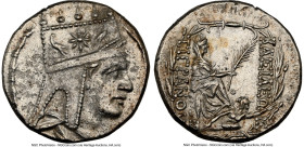ARMENIAN KINGDOM. Tigranes II the Great (95-56 BC). AR tetradrachm (26mm, 15.59 gm, 12h). NGC AU 5/5 - 2/5. Tigranocerta, ca. 80-68 BC. Diademed and d...