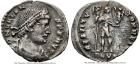 Valens, Eastern Roman Empire (AD 364-378). AR siliqua (19mm, 1h). NGC VF, flan flaws, marks. Lugdunum, 1st officina, 25 February AD 364-24 August AD 3...