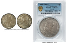 Charles IV 8 Reales 1808 PTS-PJ AU Details (Scratch) PCGS, Potosi mint, KM73, Cal-1014. CAROLUS IIII. HID09801242017 © 2024 Heritage Auctions | All Ri...