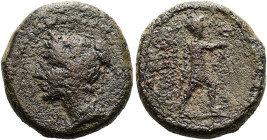 KRETA. LATOS ø 14mm (2.30g). 200 - 67 v. Chr. Vs.: Drapierte Büste der Artemis mit Stephane n. l. Rs.: [ΛΑΤΙΩΝ], Hermes mit Kerykeion n. r. Svoronos, ...
