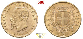 VITTORIO EMANUELE II, Re d'Italia (1861-1878) 20 Lire 1873, Milano MIR 1078o Pagani 468 Au 6,43 g 21 mm SPL+