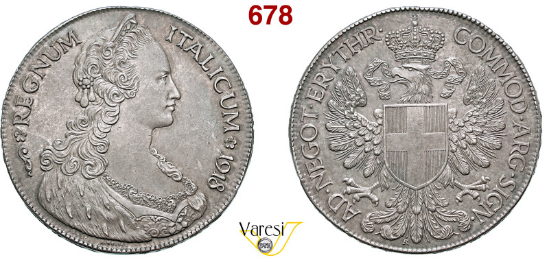 VITTORIO EMANUELE III - monetazione per l'Eritrea (1900-1946) Tallero 1918, R, R...
