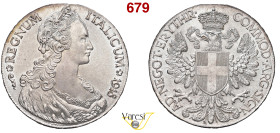 VITTORIO EMANUELE III - monetazione per l'Eritrea (1900-1946) Tallero 1918, Roma MIR 1173a Pagani 956 Ag 28,06 g 40 mm R FDC