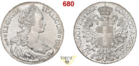 VITTORIO EMANUELE III - monetazione per l'Eritrea (1900-1946) Tallero 1918 senza la firma dell'incisore, Roma MIR 1173b Pagani 956a Ag 28,11 g 40 mm R...