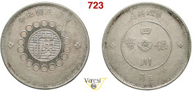 CINA - SZECHUAN - REPUBBLICA (1912-1949) 50 Cents Y. 1 (1912) . KM. 455 L&M 367 Kahn 784 Ag 12,79 g 33,3 mm BB+