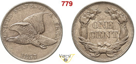 U.S.A. - 1 Cent 1857 "flying eagle". KM. 85 Cu 4,71 g 19,2 mm SPL