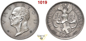 UMBERTO II (1945) Medaglia 1946 Ae argentato 15,94 g 36 mm • Ex Negrini 35/1234 SPL/FDC