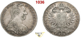 AUSTRIA - MARIA TERESA (1740-1780) Tallero 1780, Vienna Hafner 50a Pozzi 9 Ag 27,98 g 41,8 mm R BB÷SPL