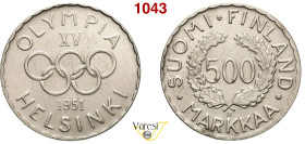 FINLANDIA - REPUBBLICA 500 Markkaa 1951, H, Helsinki KM. 35 Ag 12,04 g 32 mm SPL