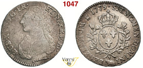FRANCIA - LUIGI XVI (1774-1793) Scudo 1779, Pau Gad. 356 Ag 29,20 g 40,6 mm BB