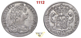 AUSTRIA - Maria Teresa d'Asburgo (1740-1780) VI Kreuzer 1745, Hall Herinek 1270
 Ag 3,56 g 24,6 mm m.SPL