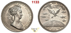 GERMANIA - Schleswig-Holstein, Sofia Amalia (1699-1730) Medaglia 1710 per la morte della Duchessa. Opus R (Richard), Ag 43,65 g 48 mm BB+