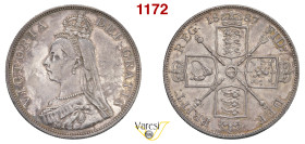GRAN BRETAGNA - Vittoria d'Hannover (1837-1901) 2 Fiorini 1887, Londra Spink 3925 22,58 g 36,1 mm Ag SPL