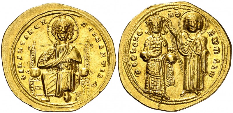 Romano III, Argiro (1028-1034). Constantinopla. Histamenon nomisma. (Ratto 1973)...