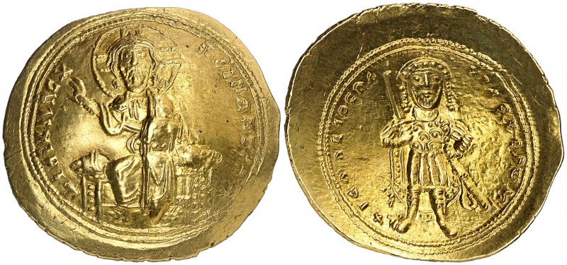 Isaac I, Comneno (1057-1059). Constantinopla. Histamenon nomisma. (Ratto 2007) (...
