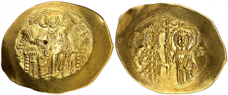 Juan II, Comneno (1118-1143). Constantinopla. Hyperpyron. (Ratto falta) (S. falt...
