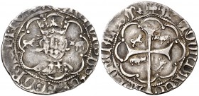 Alfons IV (1416-1458). Mallorca. Ral. (Cru.V.S. 832 var) (Cru.C.G. 2880a, mismo ejemplar). 3 g. Ex Áureo 20/04/2005, nº 202. Ex Colección Balsach. No ...
