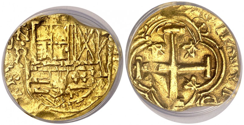 (1642-1665). Felipe IV. Santa Fe de Nuevo Reino. (R). 2 escudos. (Cal. tipo 36)....