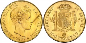 1897*1962. Estado Español. SGV. 100 pesetas. (Cal. 2). 32,20 g. S/C-.