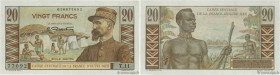 Country : FRENCH EQUATORIAL AFRICA 
Face Value : 20 Francs Émile Gentil 
Date : (1946) 
Period/Province/Bank : Caisse Centrale de la France d'Outre-Me...