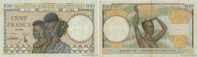 Country : FRENCH WEST AFRICA (1895-1958) 
Face Value : 100 Francs 
Date : 10 septembre 1941 
Period/Province/Bank : Banque de l'Afrique Occidentale 
C...